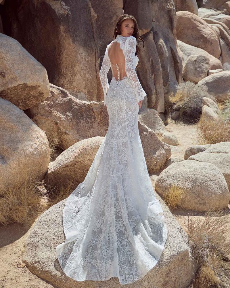 Calla Blanche gown close-up