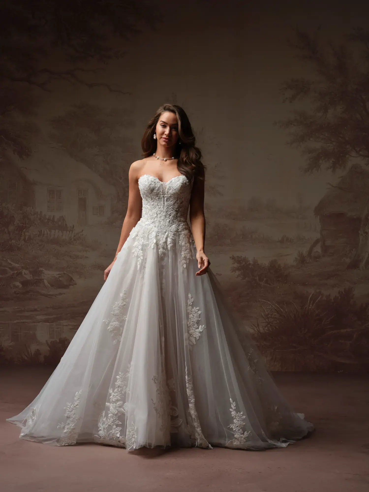 Maggie Sottero gown detail