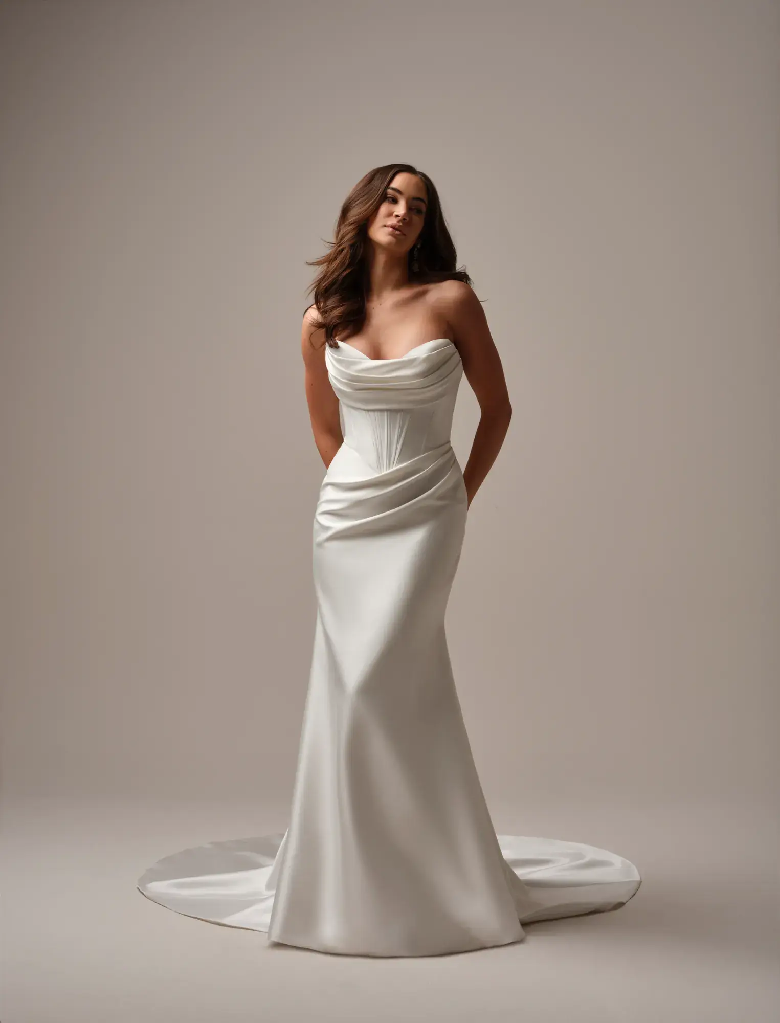 Maggie Sottero gown close-up
